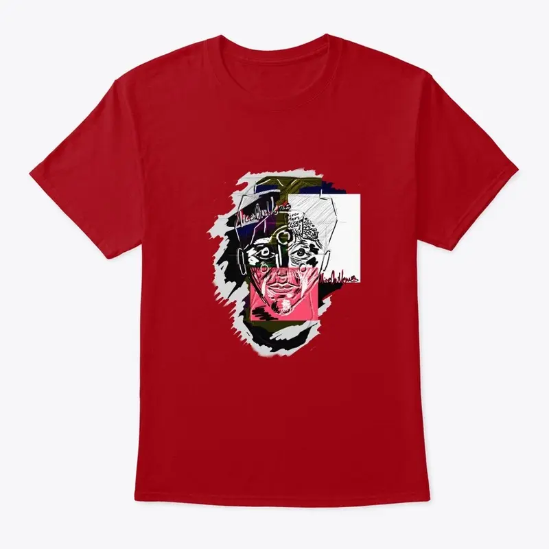 Trippy Face Tee